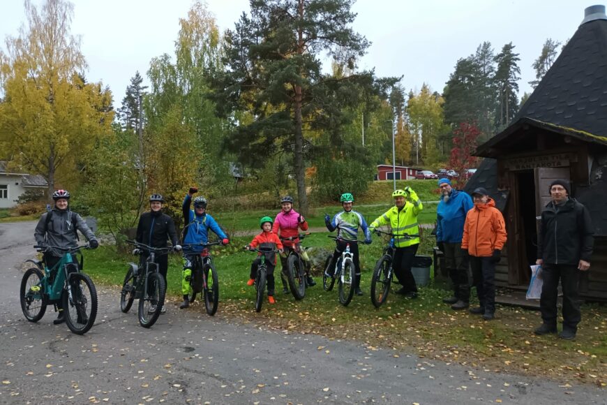 Maastopyöräilyreitin Katselmus 29.9.2022 - Asukkaat