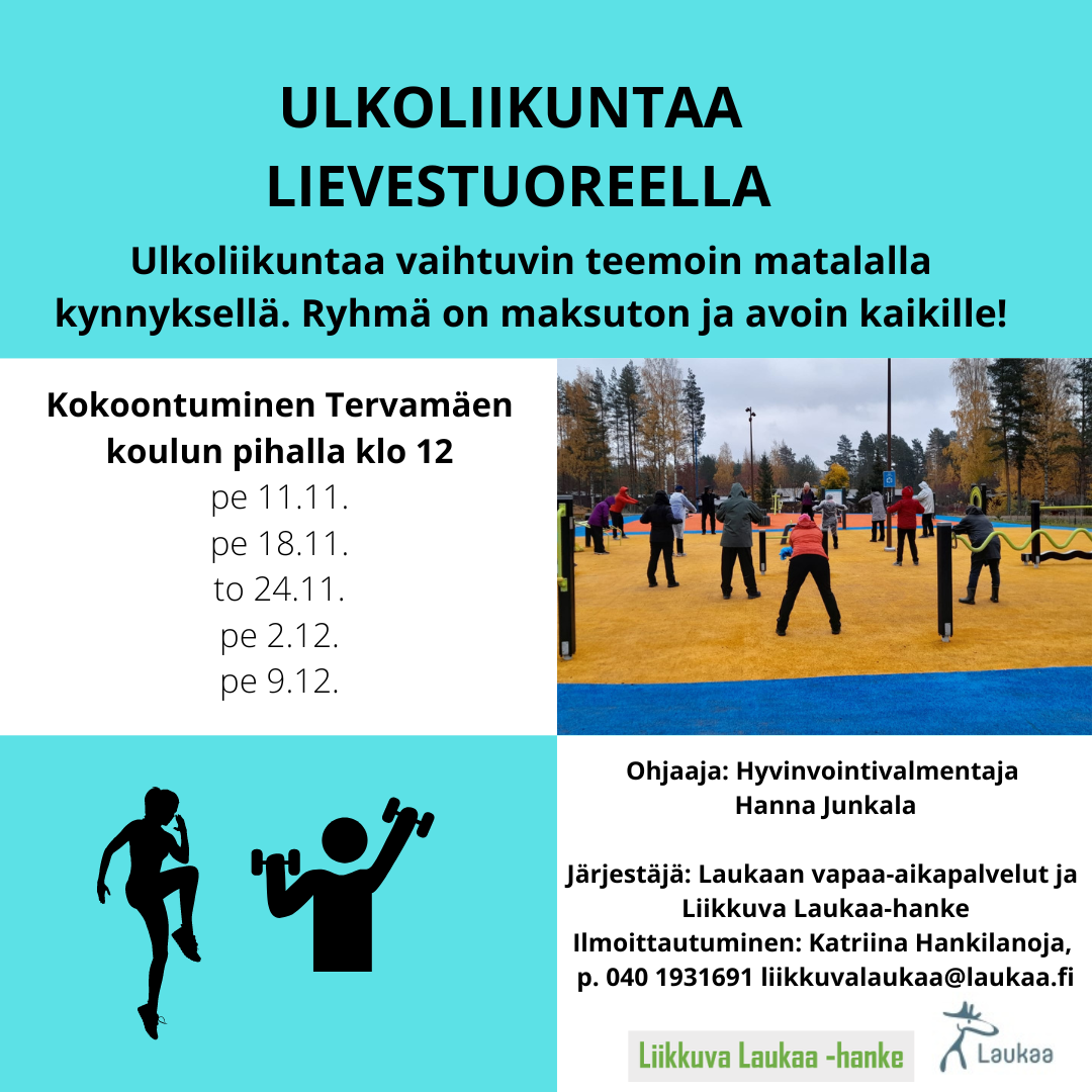 Ulkoliikuntaa Lievestuoreella - Asukkaat